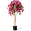 135cm Faux Flowering Tree in Pot