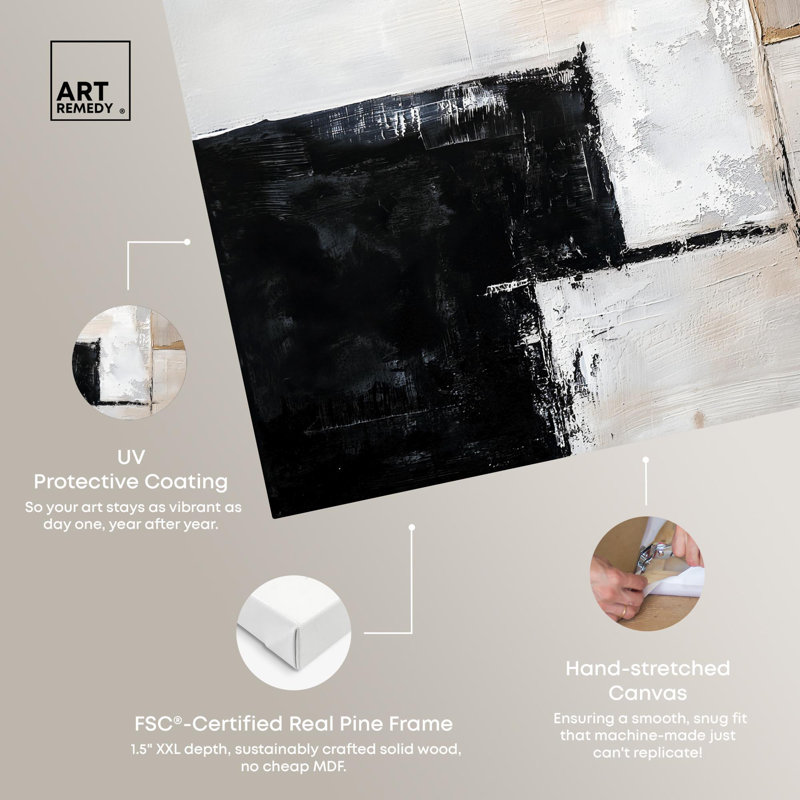 «Dust and Ash II» par Art Remedy, H 10 po x l 15 po, Toile tendue
