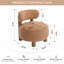 Chaise d'appoint rembourrée en tissu Teddy-1310105258
