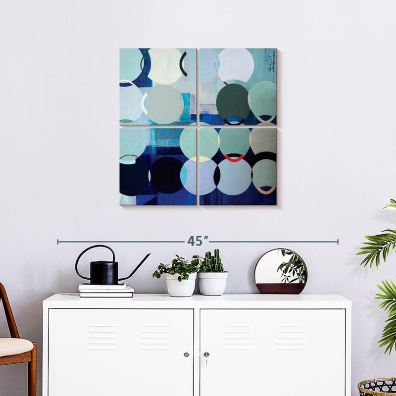 Circles No. 3, 26" H x 26" W