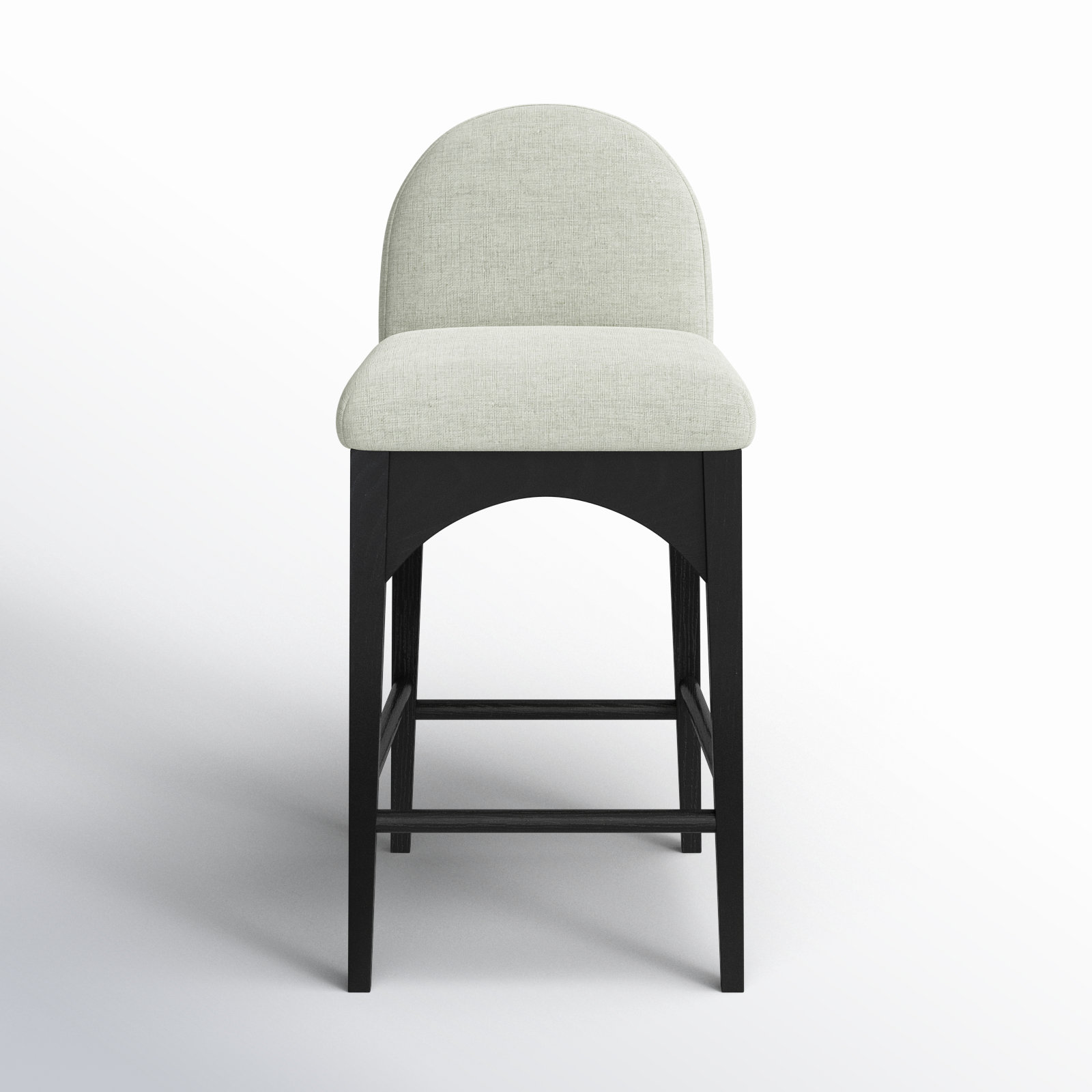 Waldorf Counter Stool, Black, Mint Chenille
