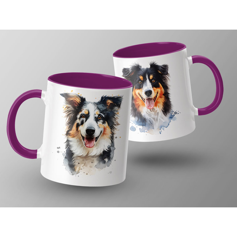 Australian Shepherd Design 11Oz Coffee Mug, 3