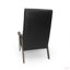 Chaise d'appoint rembourrée de style Mid-Century, similicuir (fauteuil d'appoint)-1708268981