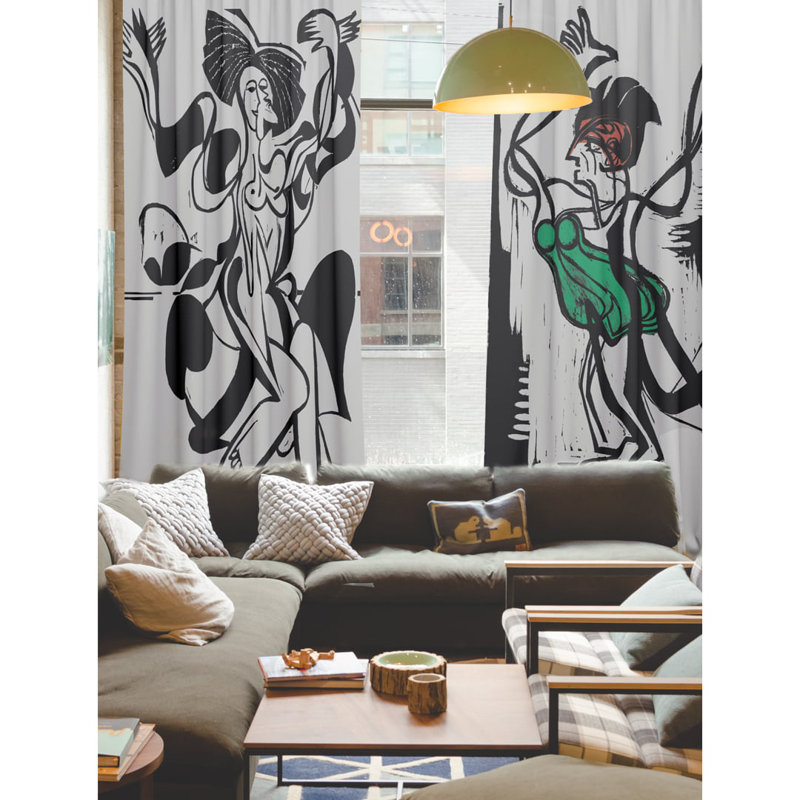 Velvet Blackout Rod Pocket Curtain Panel Pair, 59cm Width x 200cm Drop.