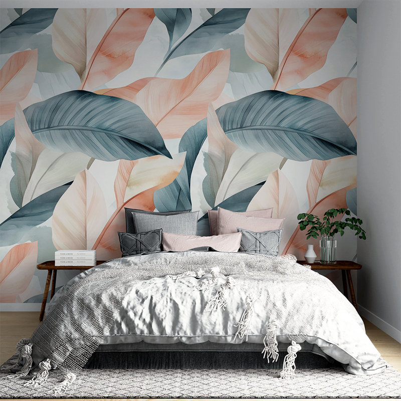 Rouleau de papier peint Pastel Tropical