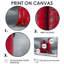 Red Gray Industrial Industrial Factories - Art mural-943983687-943983805