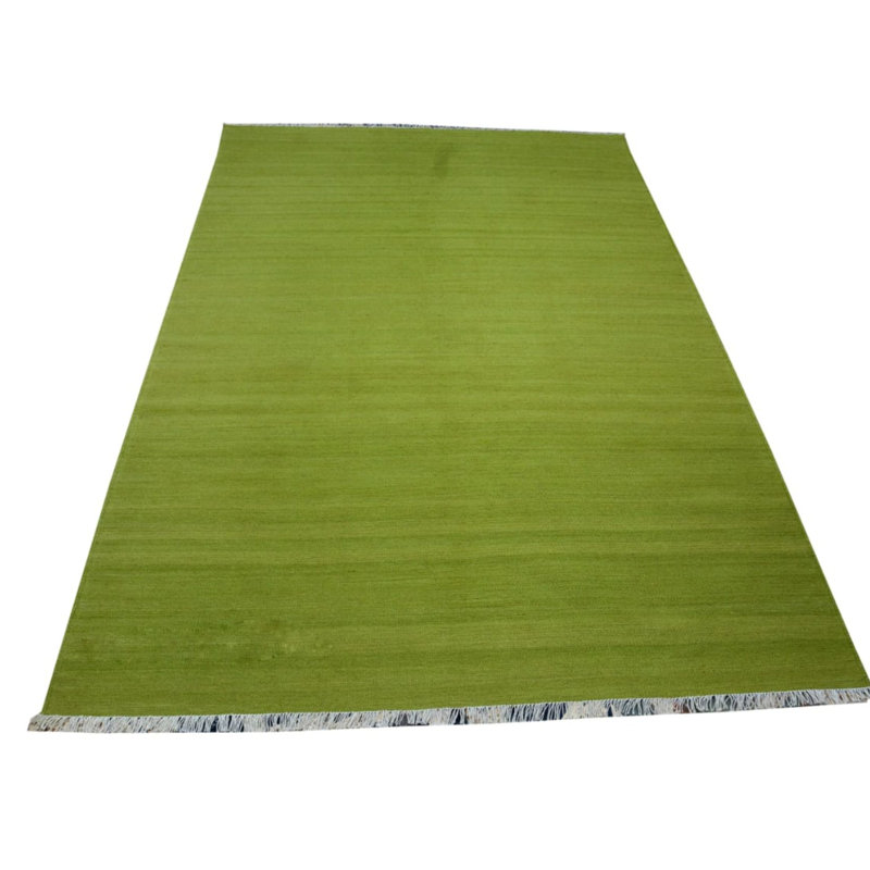 Angelys Solid Colour Hand Woven 160cm X 250cm Area Rug