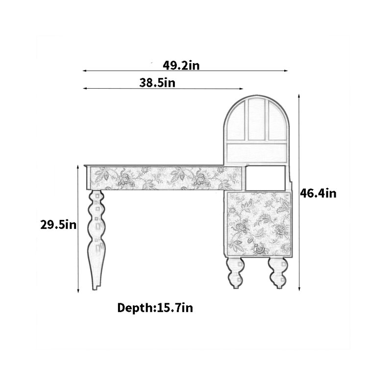 Solid Wood Bedroom Dresser