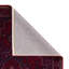 Dubai area rug Machine Woven Rectangle Red-93557191