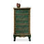Commodes et commodes rectangulaires en bois manufacturé vert