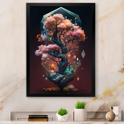 " Hexagon Bonsai Tree IV "