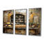 French Cafe Baguette Et Fromage II-107195419-107195421