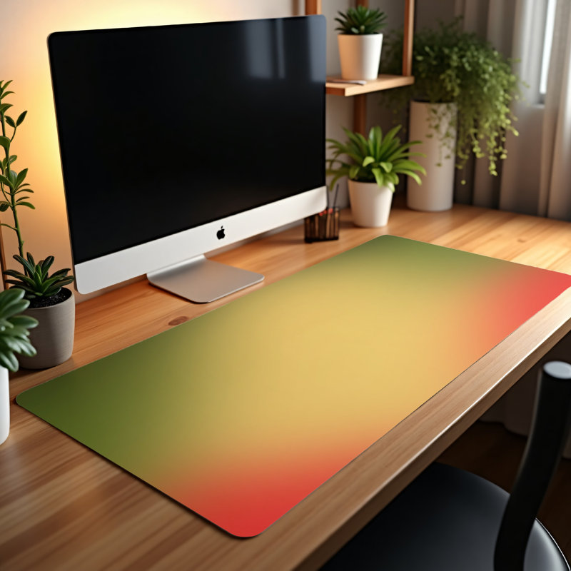 Polyester Desk Pad, 23.6x13.8