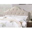 Lit tapissier contemporain en lin avec tête de lit réglable-324141117-310857922