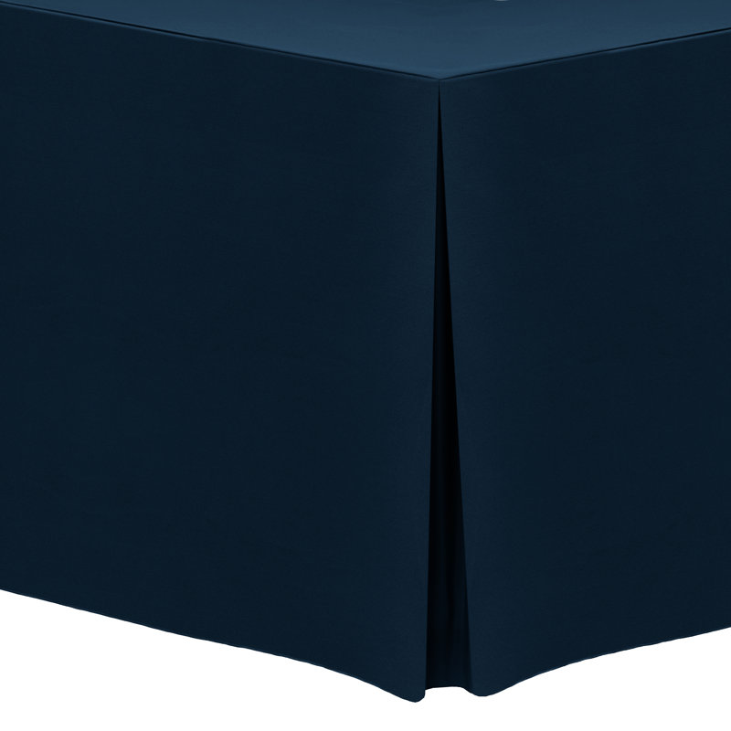 Solid Color Tablecloth, 72" x 18", 2, Midnight