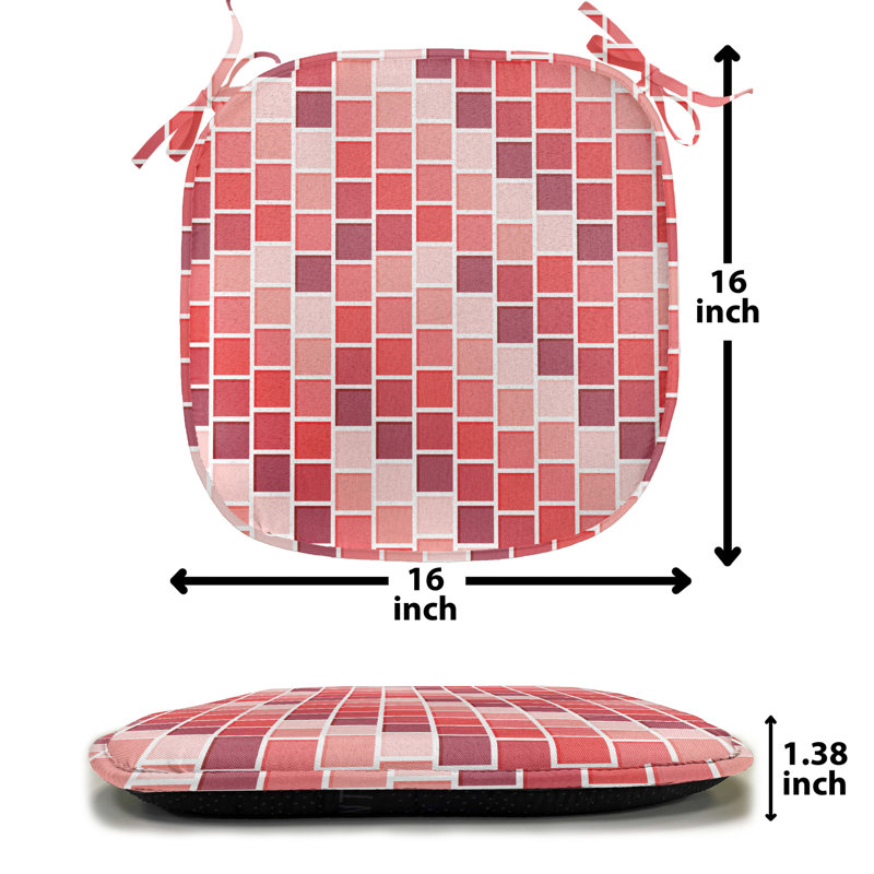 Coussin de siège carré / extérieur rectangulaire
