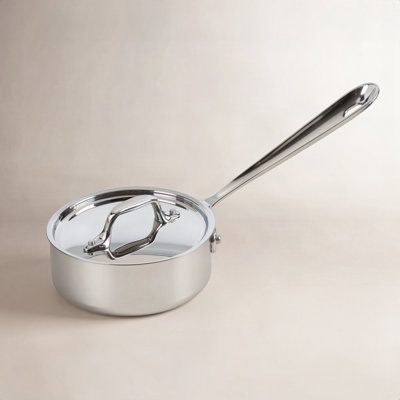 All-Clad D3™ Stainless Steel Saucepan with Lid