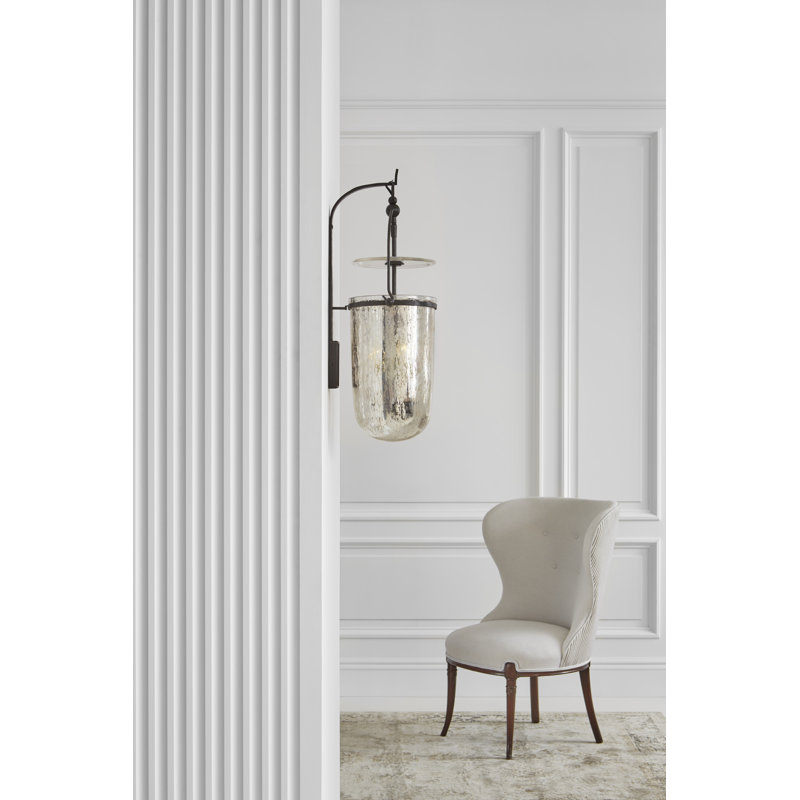 Chapman & Myers Lorford Medium Sconce, Aged Iron