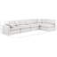 Canapé modulaire en similicuir 5 pièces Hinami-94482461