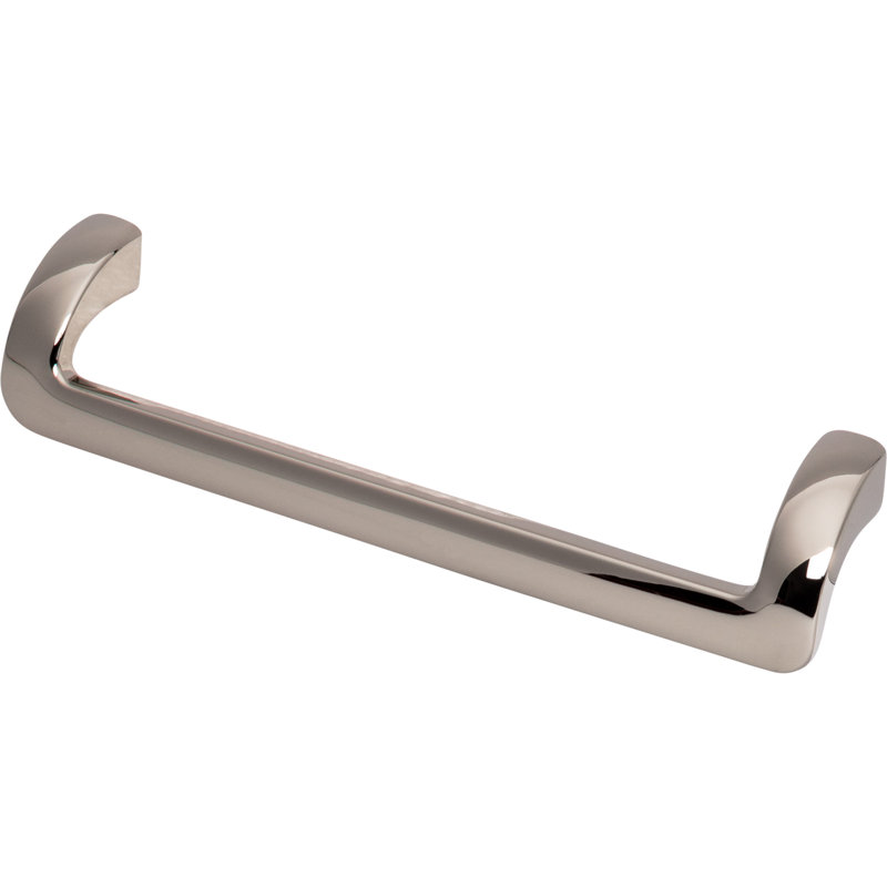 Kentfield Drop Handle, 6 5/16" Center to Center, Polished Nickel