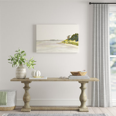 Solitairy Coastline I by Dianne Miller - Painting Print