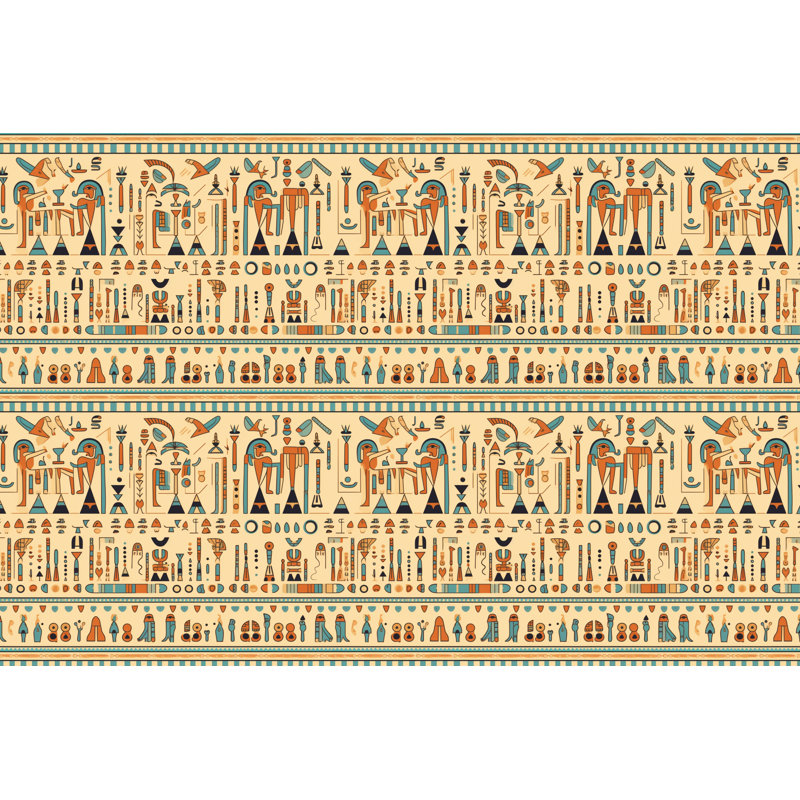 Egyptian Mythology Bedding, Twin Duvet Cover