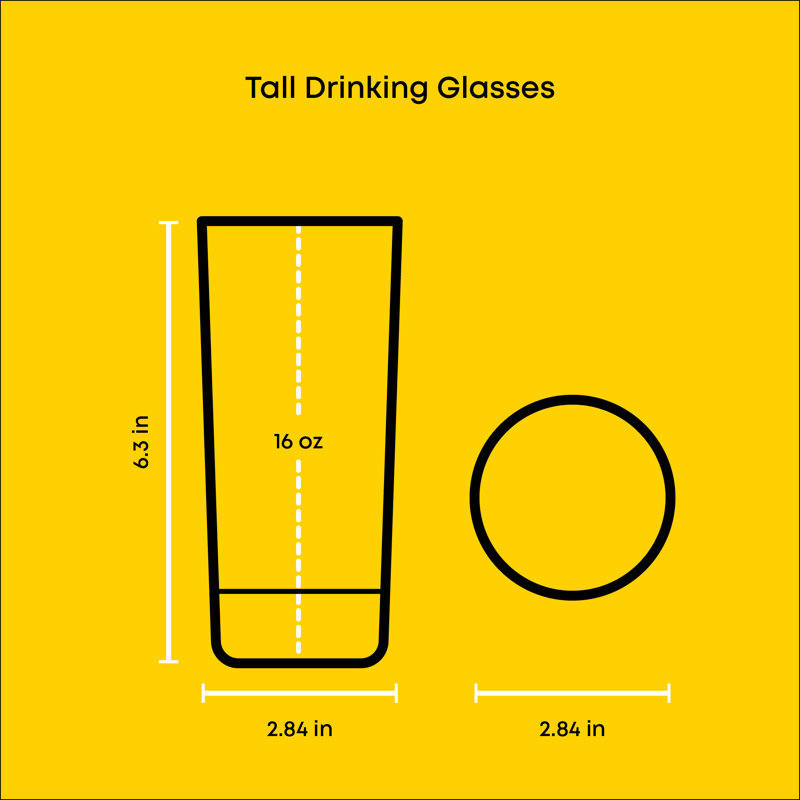 Verres à boire Star Side Dark