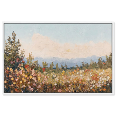 «Blossoms Together I», art floral classique par Art Remedy