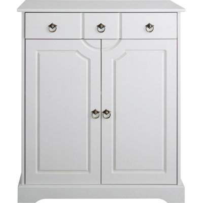 Turkay 81cm Solid Wood Sideboard