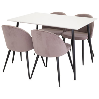 Penny 4 - Person Dining Set
