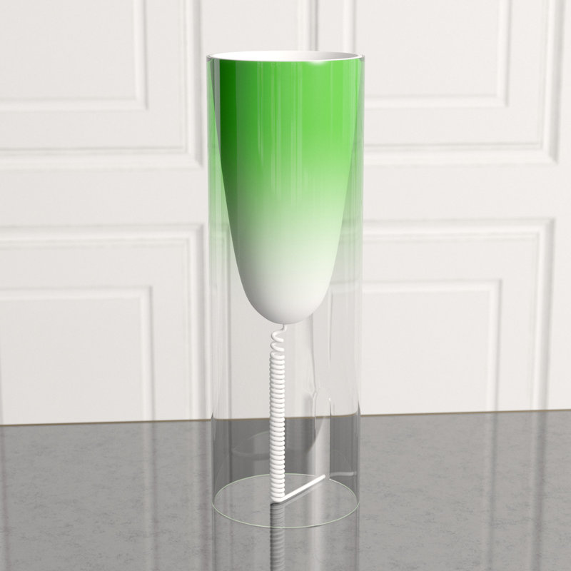 Lampe de table toobe, H 21,75 po x l 15,5 po x P 15,5 po, Vert