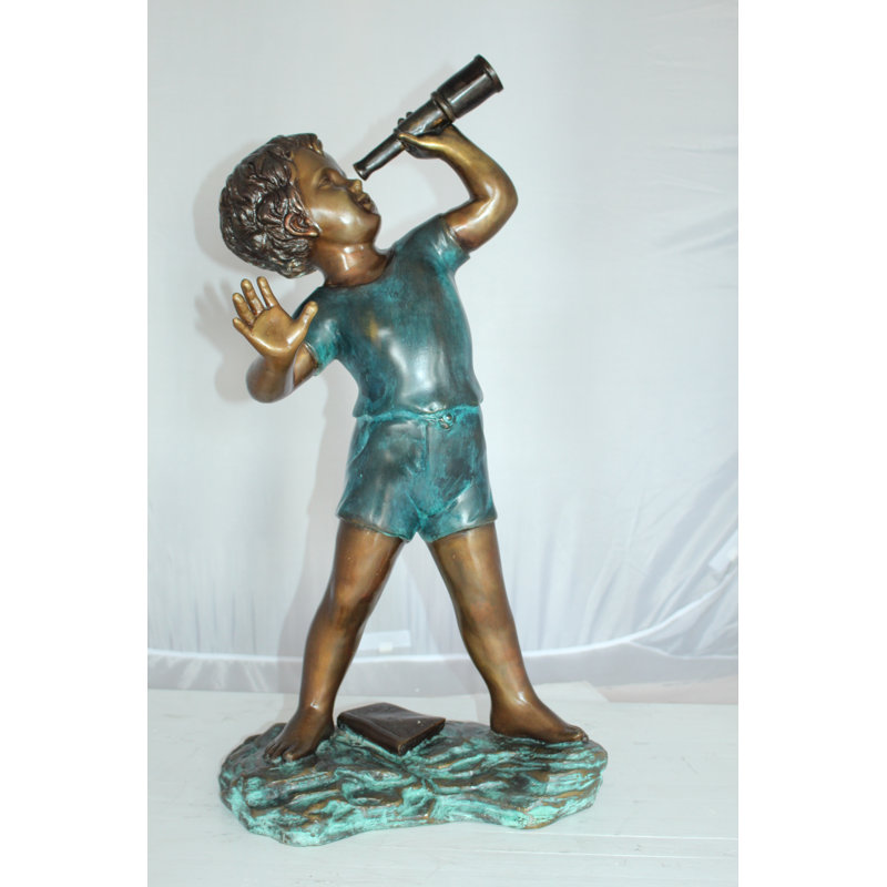Hermosillo Boy with Telescope Statue