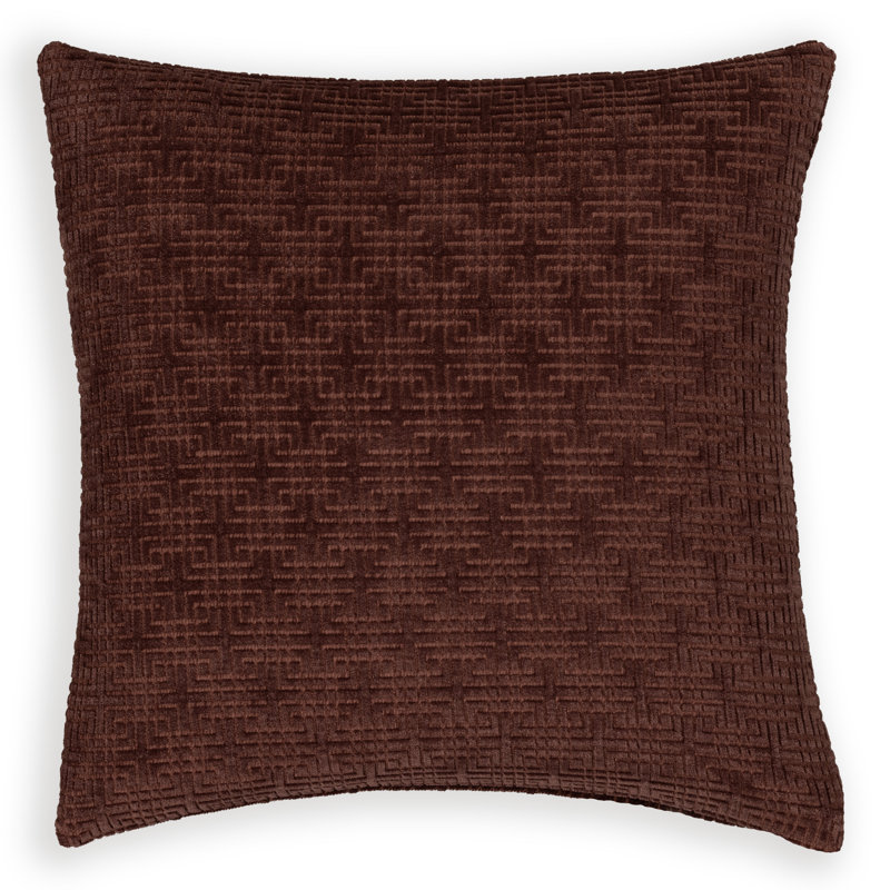 Coussin Odeon, 30" x 30", Polyfill, Merlot