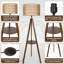 Lampe trépied avec tablettes Boho