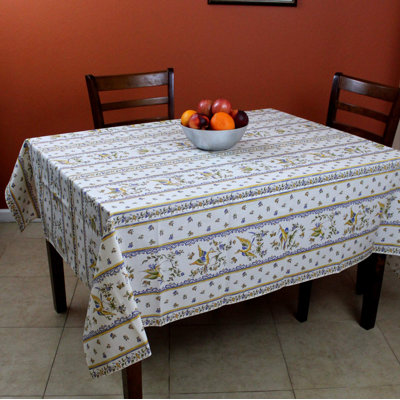 Nappe rayée 100% coton