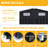 10 Ft. W X 10 Ft. D Outdoor Metal Storage Shed With Metal Base Frame Kit