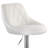 Jaretta Swivel Upholstered Faux Leather Adjustable Height Counter Stool with Steel Frame-223055819