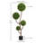 5FT Artificial Triple Ball Boxwood Topiary Tree