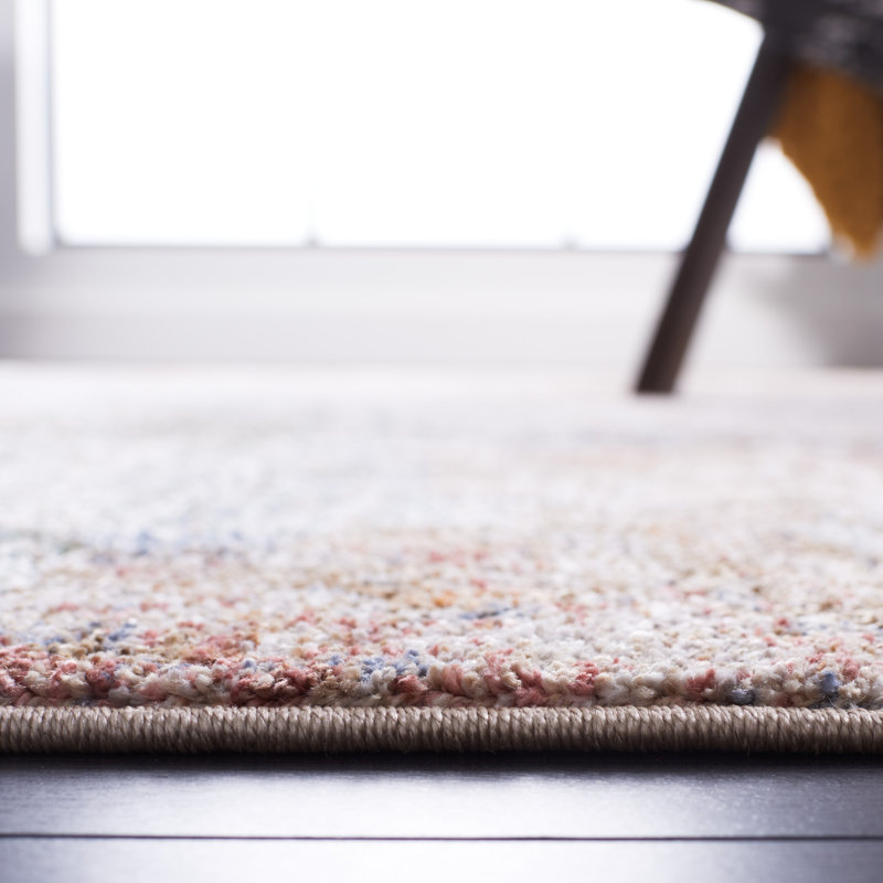 Tapis abstrait Idhika Performance, Tapis de couloir 2 pi 2 po x 9 pi