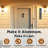 Royal Shade Flush Mount Vertical Aluminum Address Plaque – Customized 5-Digit-108430623-110808671-108430625