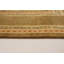 Tapis de bois one-of-kind-noué la 2010 ushak orange/beige/noir 6 pi x 8 pi aire de laine 10 po Thyri