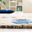 Tapis gris / bleu marine / rouge en laine Brashear Southwestern-812991511