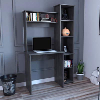 Bureau d'écriture Versalles, deux tablettes, cinq casiers