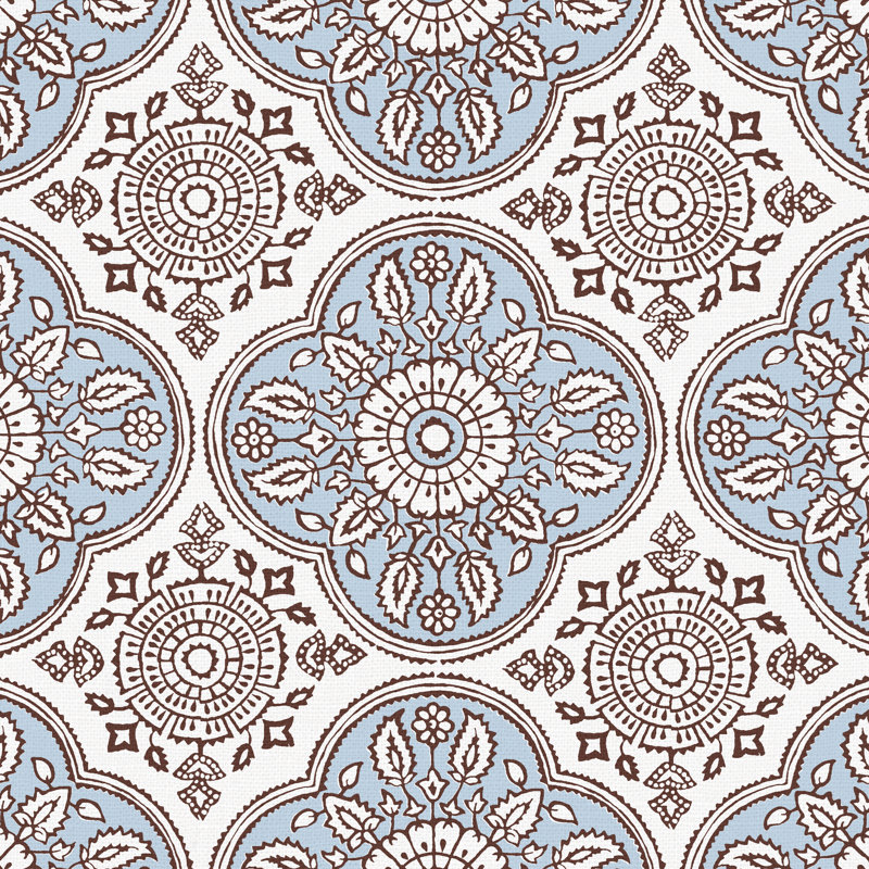 Shona Bed, Twin, Jr Madura Vista Geometric Linen