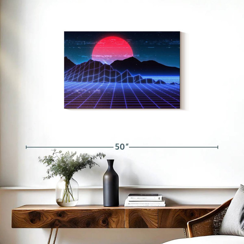 Kelan Digital Sunset, 20" H x 30" W