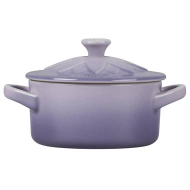Purple Pumpkin Dutch Oven Enameled Cast Iron Soup Pot With Lid