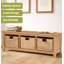 Elaina Solid Wood Storage Bench