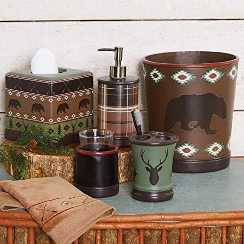 Ensemble de comptoir de salle de bain 3 pièces Aztec Bear