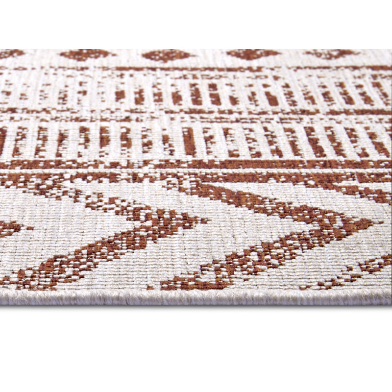 Biri Flatweave Cayenne Rug, Rectangle 80 x 150cm