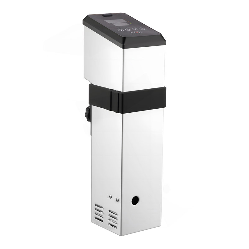 Cuiseur de précision sous vide, machine de cuisson sous vide 1500 W, circulateur à immersion avec affichage numérique à DEL, pince à vis réglable, chauffage rapide, contrôle précis de la température et de la minuterie, sous vide